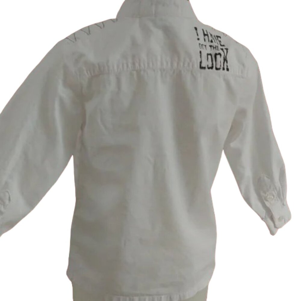 Mexx I Have Got the Look Button Down Shirt 18-24 Months - Picture 2 of 10